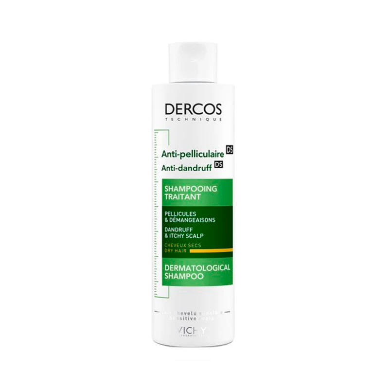 Vichy Dercos Technique Anti-Dandruff Shampoo for Dry Hair 200ml