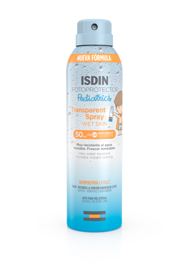 ISDIN Fotoprotector Pediatrics Transparent Spray Wet Skin SPF50 250ml