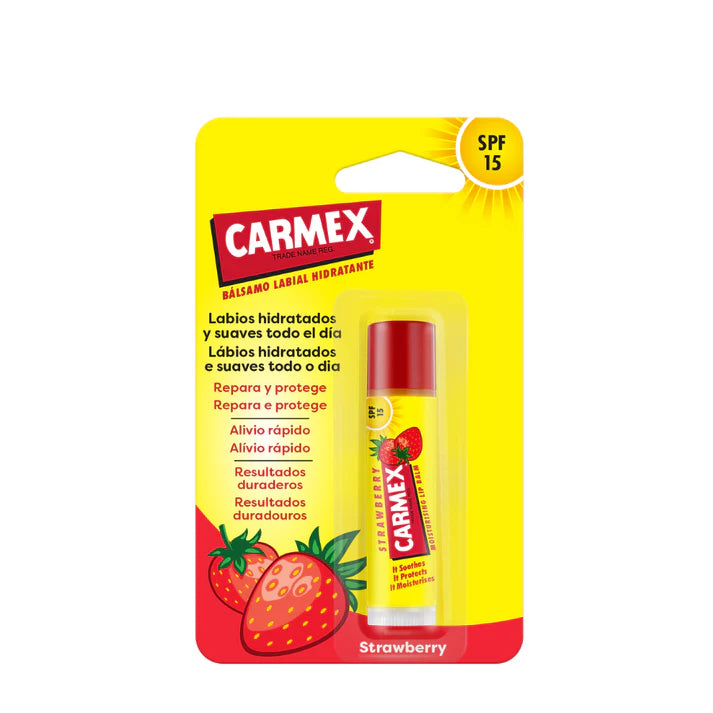 Carmex Moisturizing Lip Balm Strawberry SPF15 4,25g
