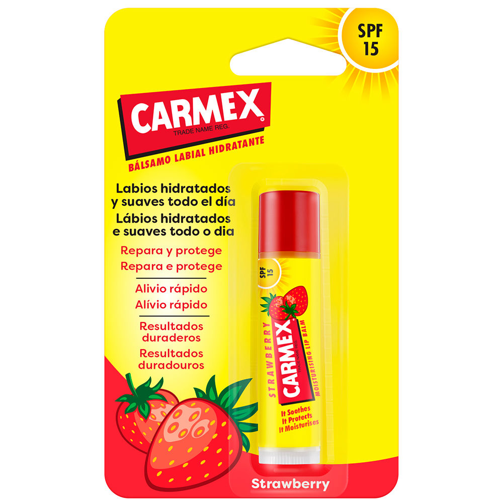 Carmex Moisturising Lip Balm Strawberry 10g