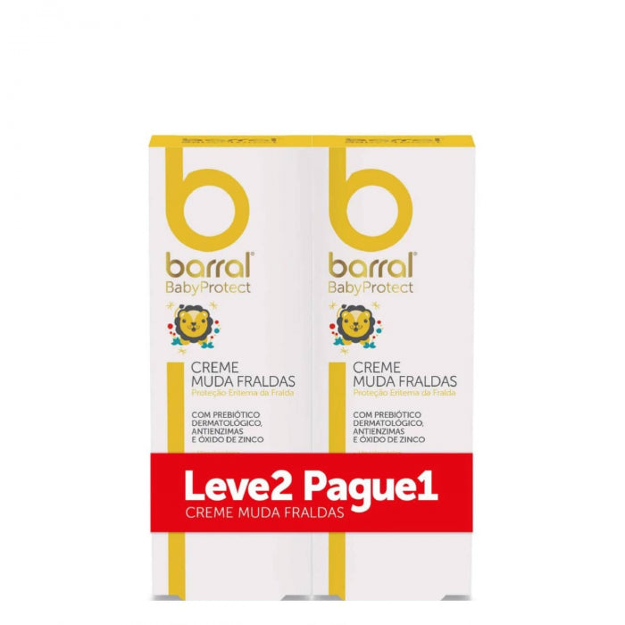 Barral BabyProtect Diaper Changing Cream 2x75g