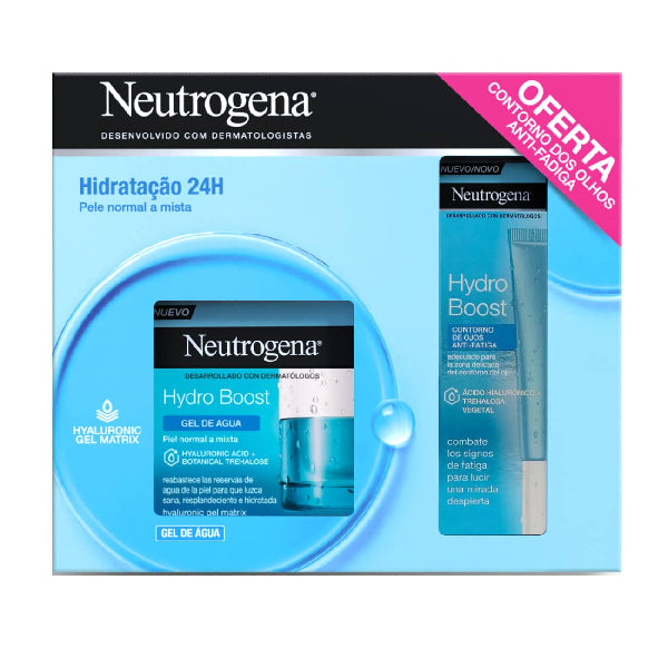 Neutrogena Hydro Boost Coffret Water Gel + Eye Contour Gel-Cream