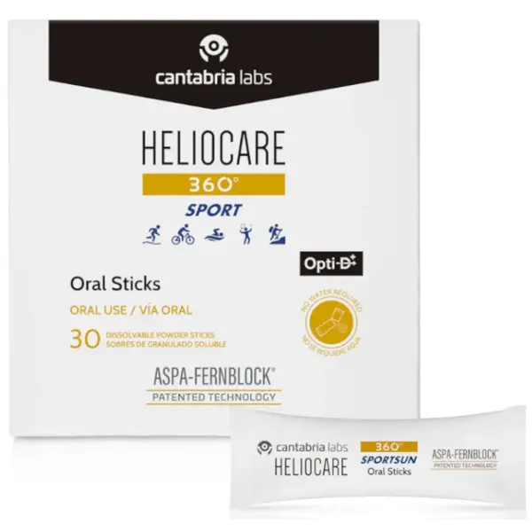 Heliocare 360º SportSun x30 Oral Sticks
