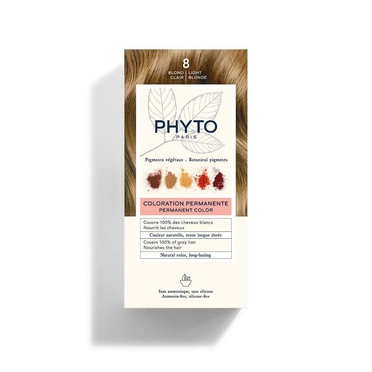 Phytocolor Permanent Color 8 Light Blonde