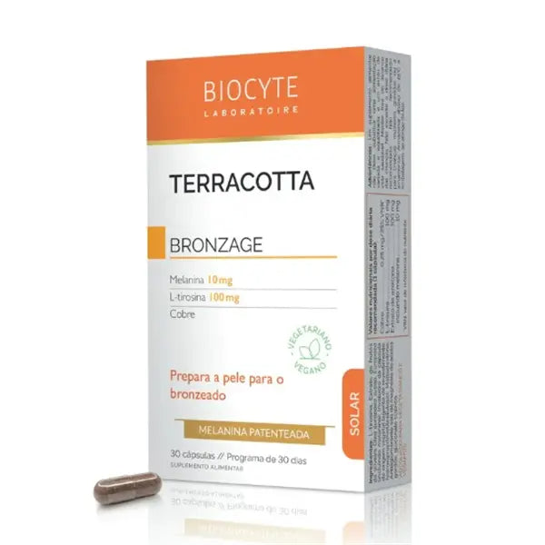 Biocyte Terracotta Bronzage x30 capsules
