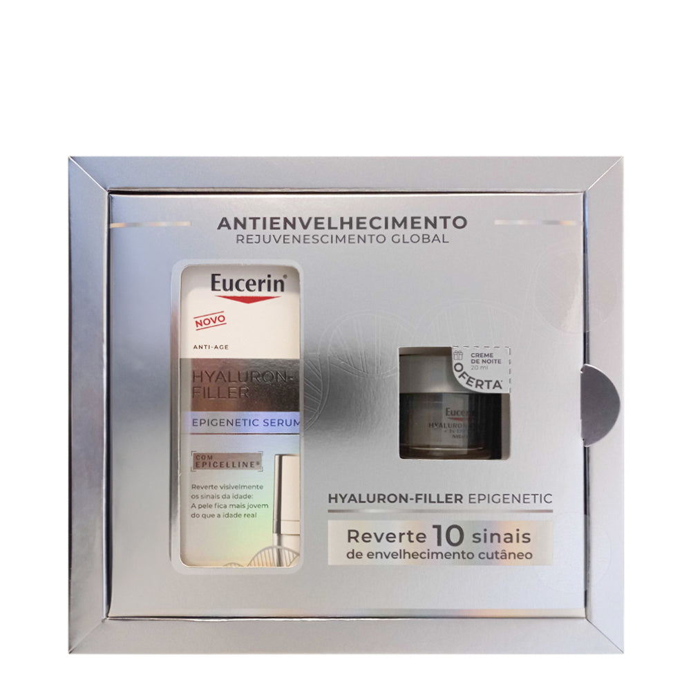 Eucerin Hyaluron-Filler Epigenetic Serum 30ml + Hyaluron-Filler Night 20ml