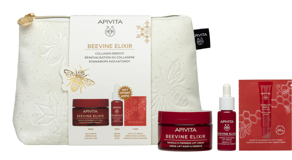Apivita Beevine Elixir Rich Cream 50ml + Serum  10ml + Eye & Lip Cream 1,5ml