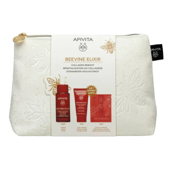 Apivita Beevine Elixir Serum 30ml + Light Cream 15ml + Eye & Lip Cream 1.5ml