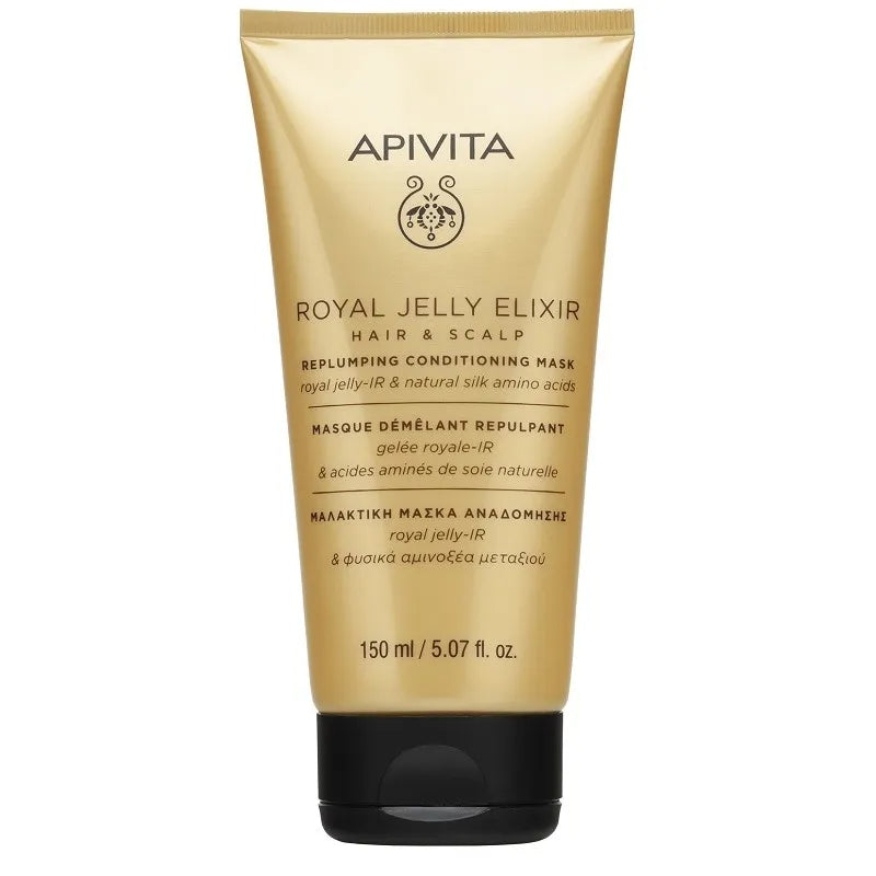 Apivita Royal Jelly Elixir Replumping Conditioning Mask 150ml