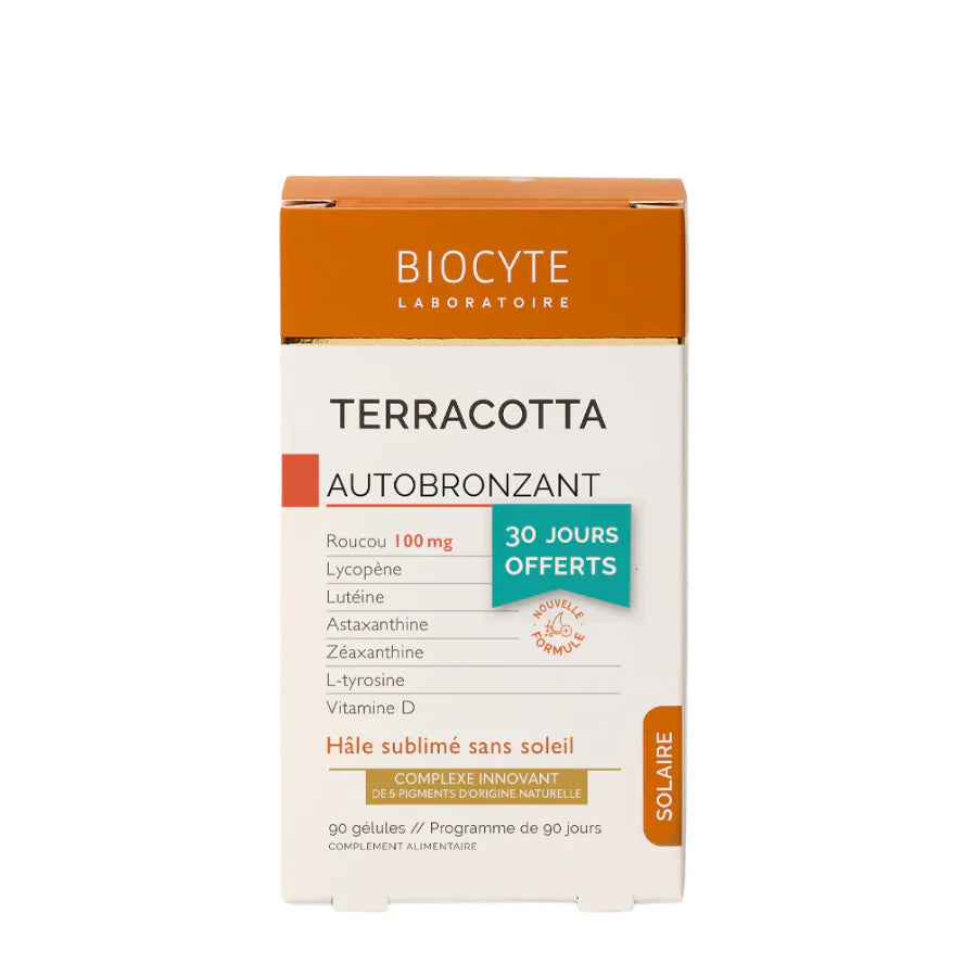 Biocyte Terracotta Autobronzant x90 Cápsulas