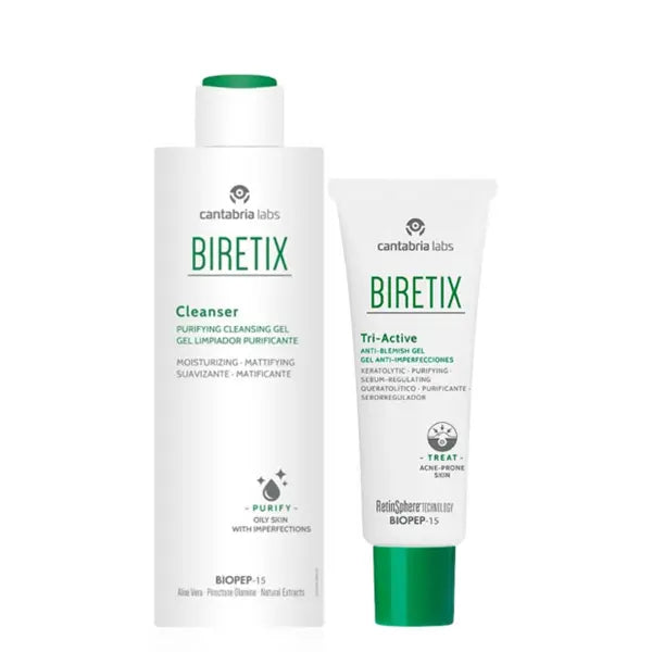 Biretix TriActive Gel 50ml + Offer Biretix Cleanser 200ml