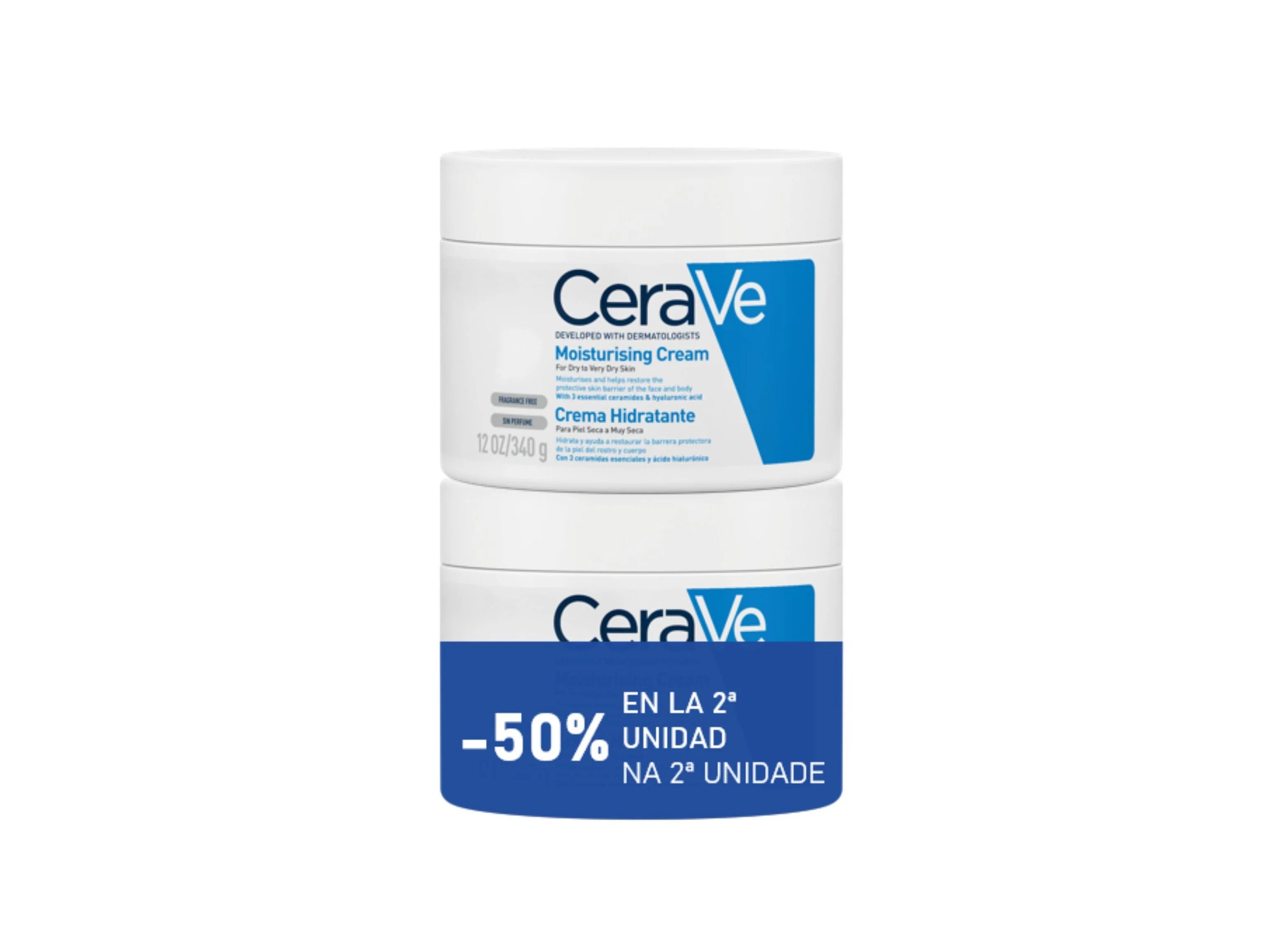 CeraVe Crema Hidratante 2x340g Precio Especial