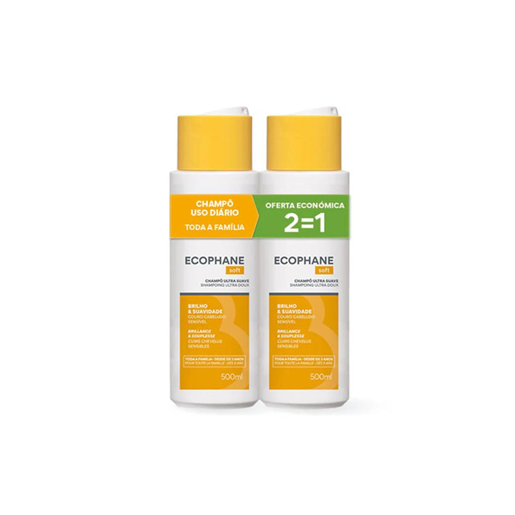 Ecophane Ultra Soft Shampoo 2x500ml