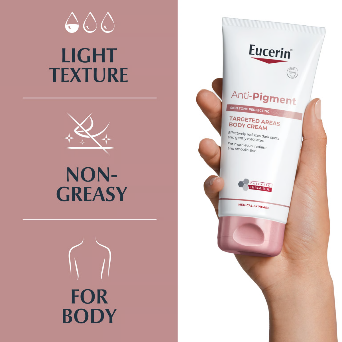 Eucerin Anti-Pigment Targeted Areas Body Cream 200ml charactheristics