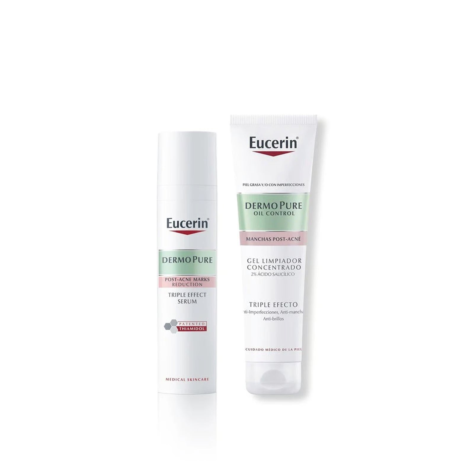 Eucerin Dermopure Triple Effect Serum 40ml + Triple Effect Cleansing Gel 150ml
