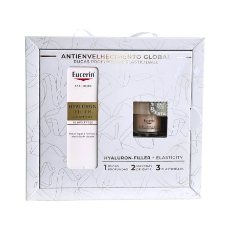 Eucerin Hyaluron-Filler Elasticity Eye SPF20 + Hyaluron-Filler Elasticity Day SPF30 20ml