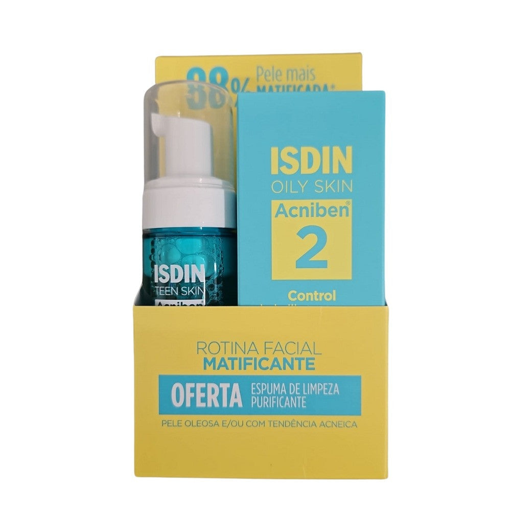 ISDIN Acniben Gel Cream 40ml + Cleansing Foam 50ml