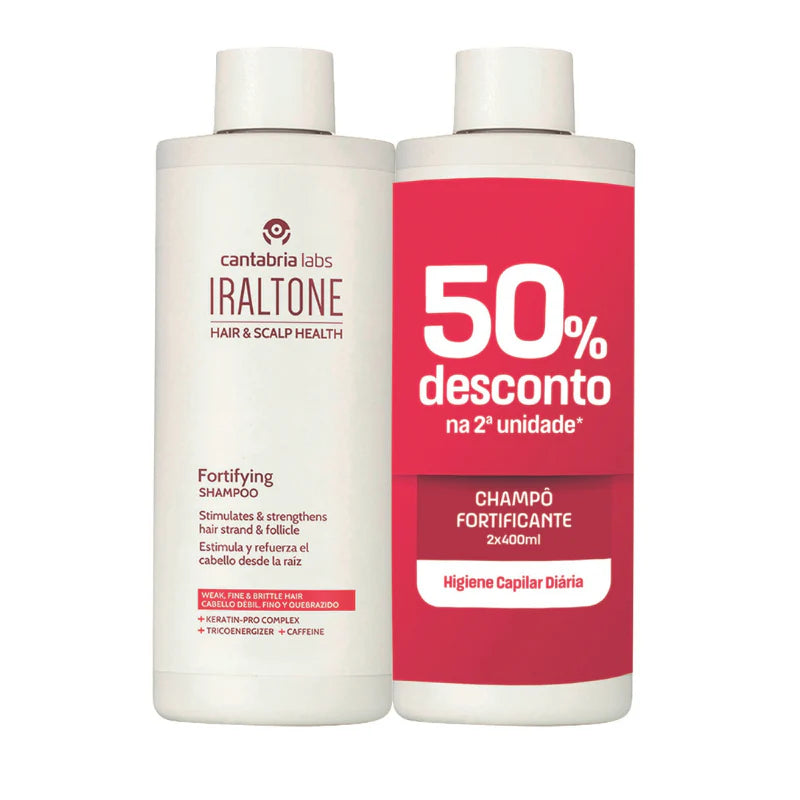 Iraltone Anti-Hair Loss Shampoo 2x400ml