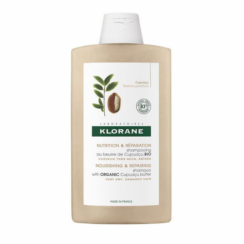 Klorane Repairing Shampoo with Organic Cupuaçu 400ml