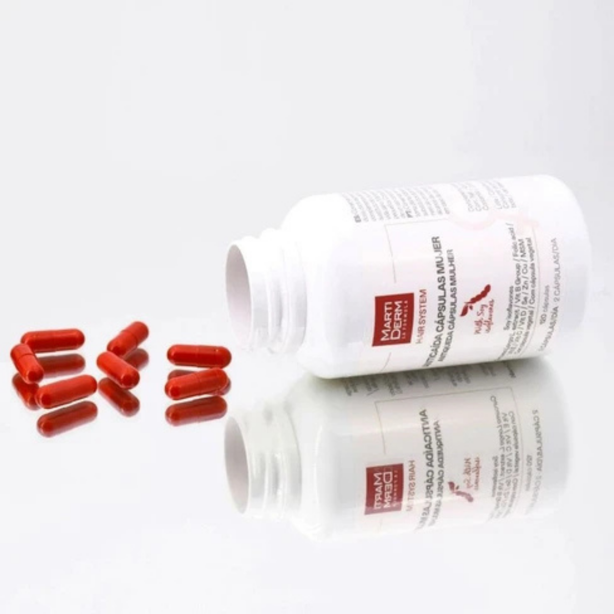 Martiderm Hair System Woman Anti-Hair Loss Capsules x120
