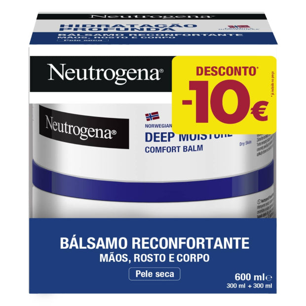 Neutrogena Deep Moisture Comfort Balm 2x300ml