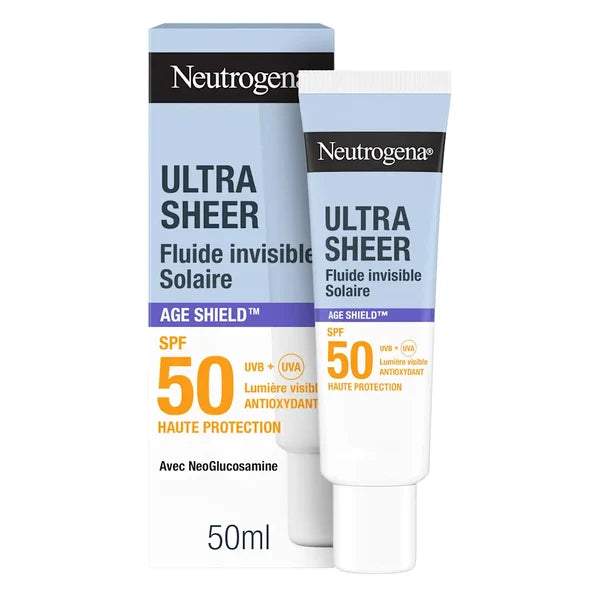 Neutrogena Ultra Sheer Age Shield Invisible Fluid SPF50 50ml
