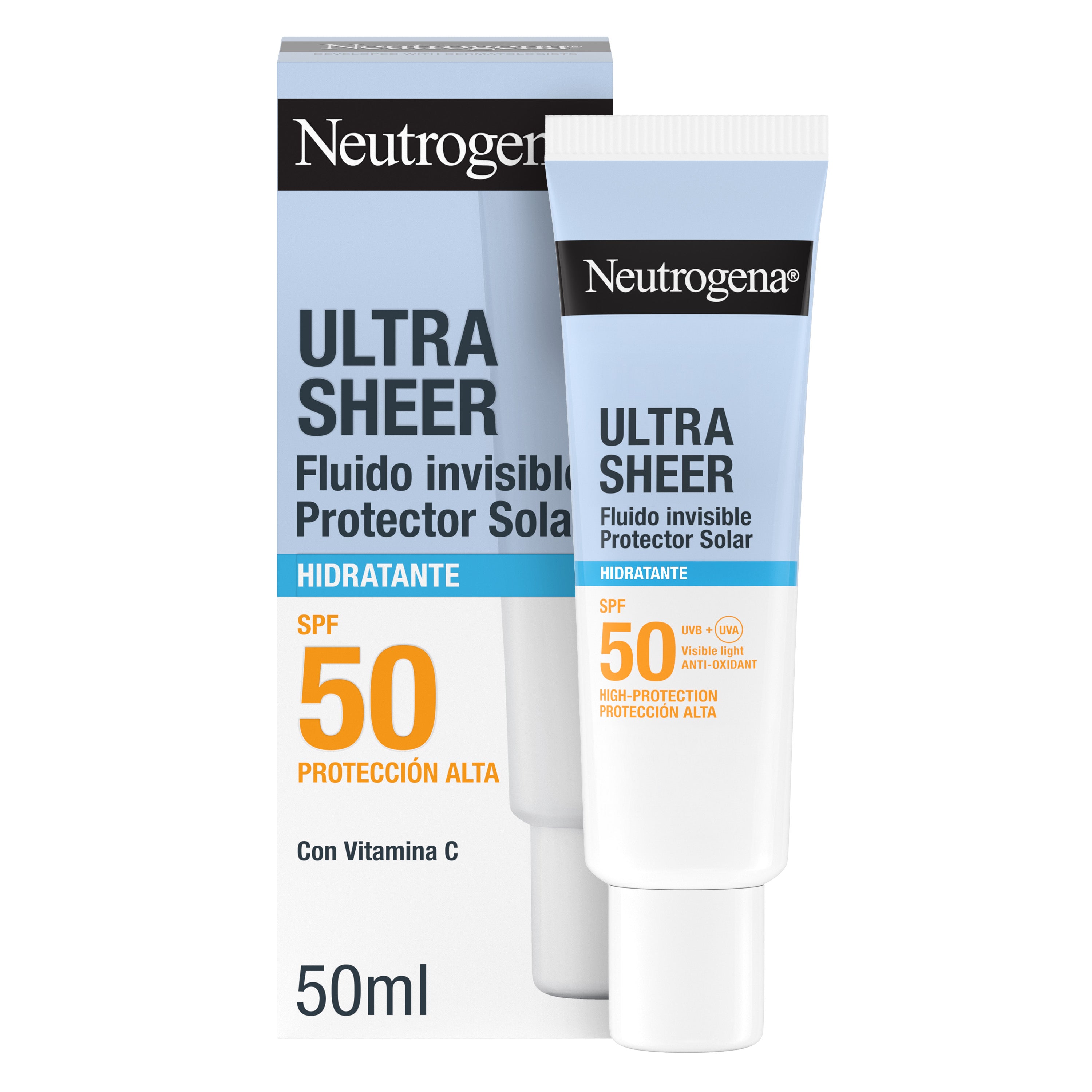 Neutrogena Ultra Sheer Invisible Fluid SPF50 50ml
