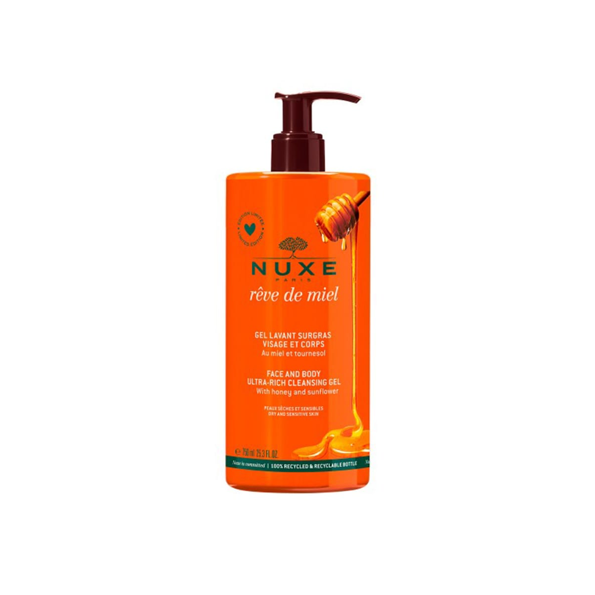 Nuxe Rêve de Miel Ultra-Rich Cleansing Gel 750ml