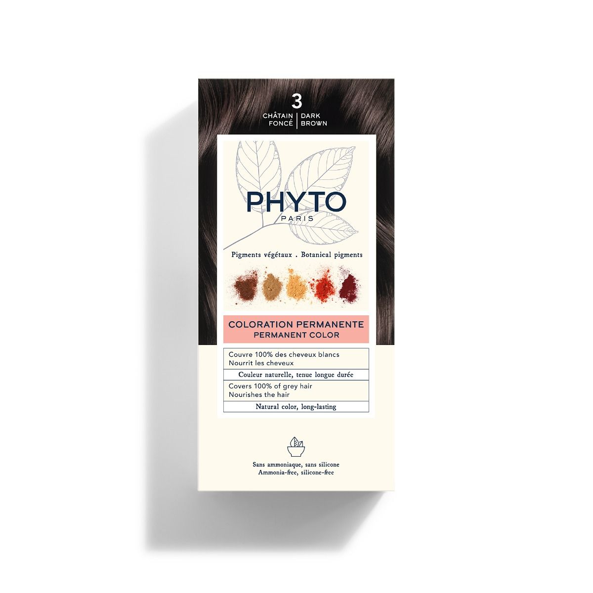 Phytocolor Box Coloração Castanho Escuro nº3