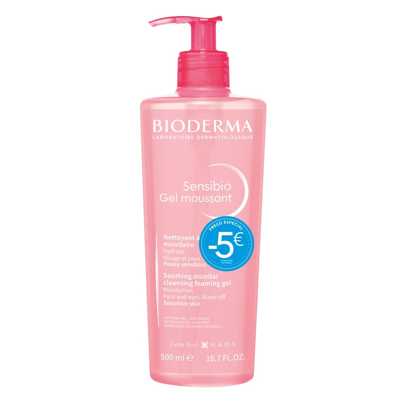 Bioderma Sensibio Gel Moussant 500ml Special Price