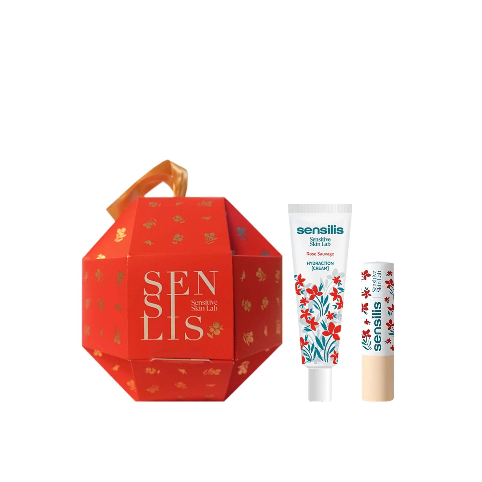 Sensilis Coffret Hydraction Hand Cream Rose 30ml + Hydraction Lip Balm 4g