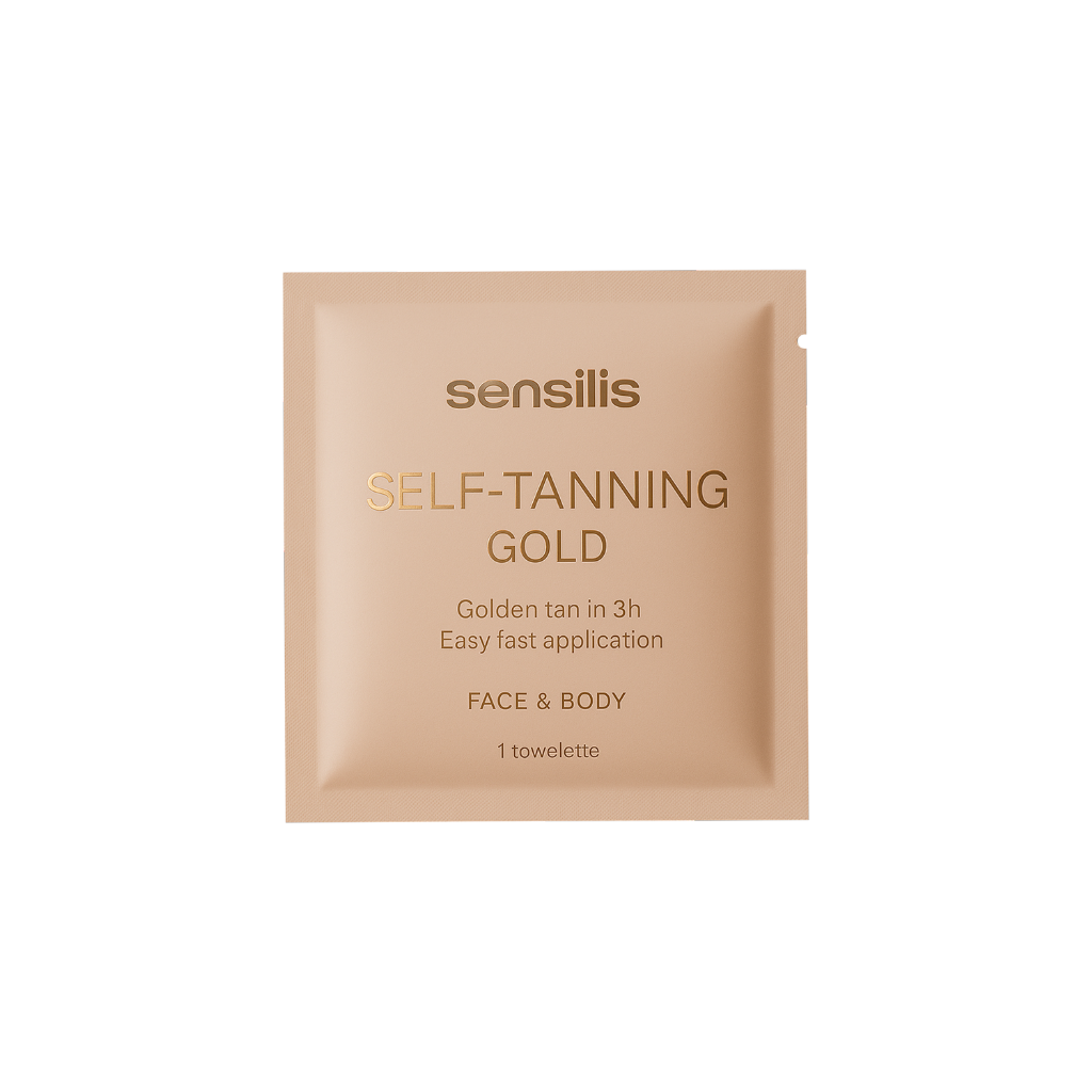 Sensilis Self Tanning Gold Wipes x6