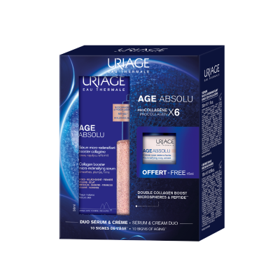 Uriage Age Absolu Coffret Serum 30ml + Cream 15ml