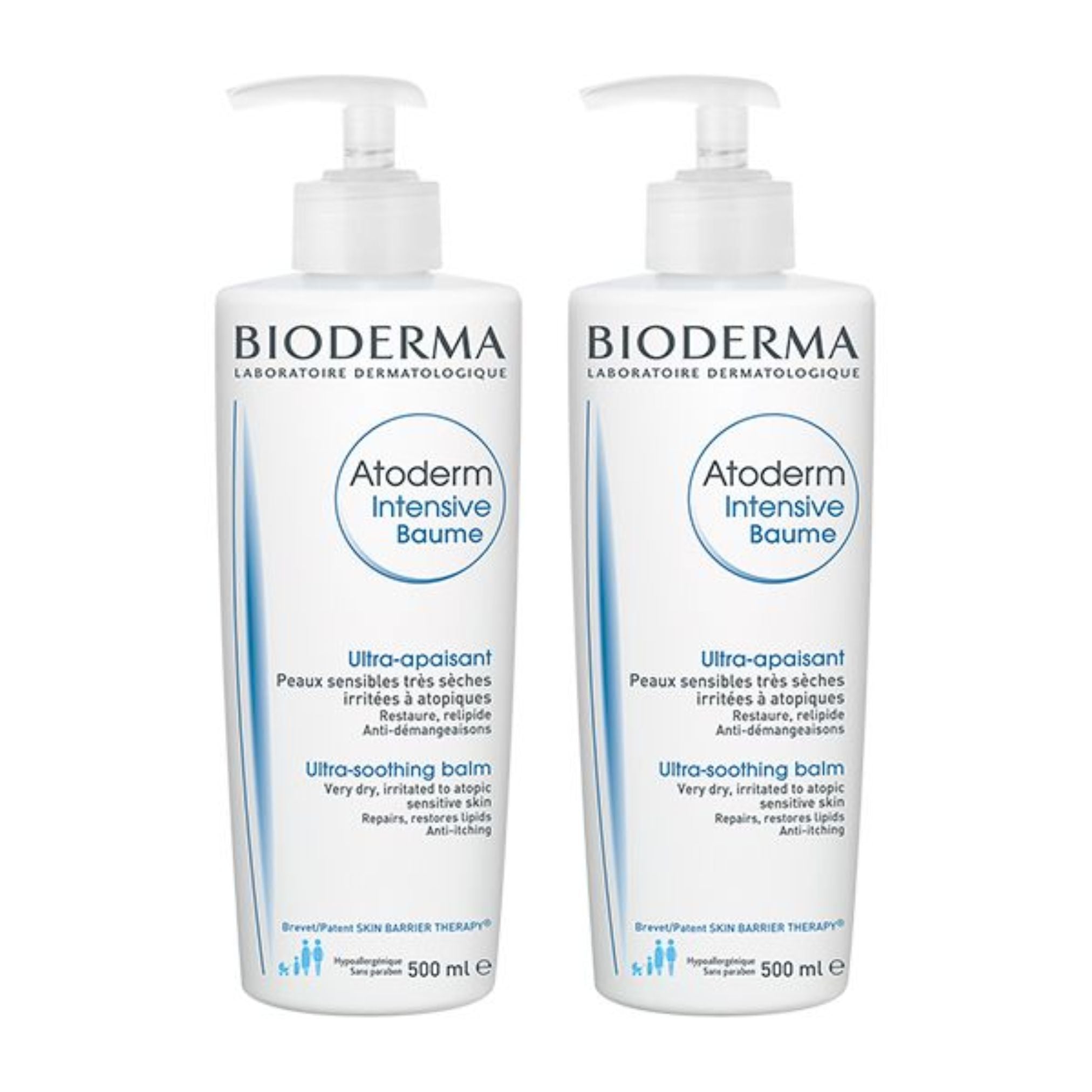 Bioderma Promo Pack: Bioderma Atoderm Intensive Baume 500ml x2