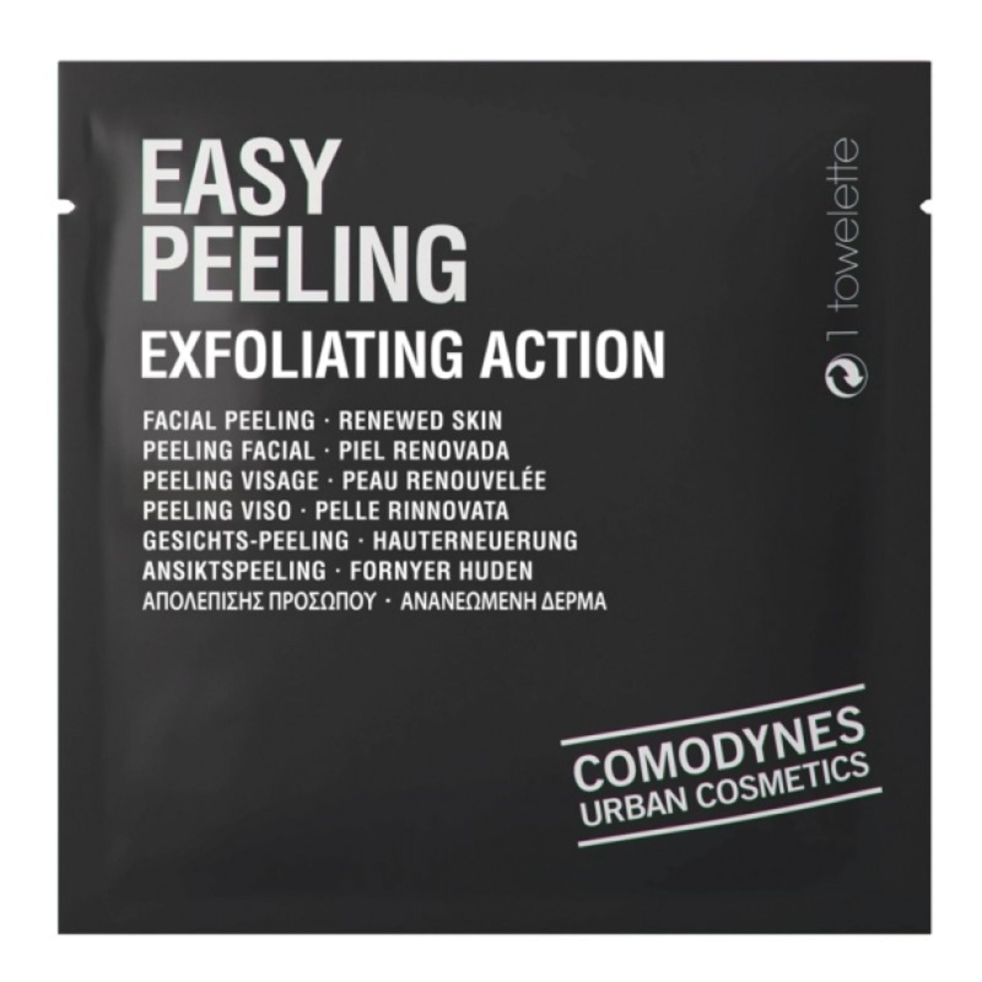 Comodynes Easy Peeling Exfoliating Wipes x1unit