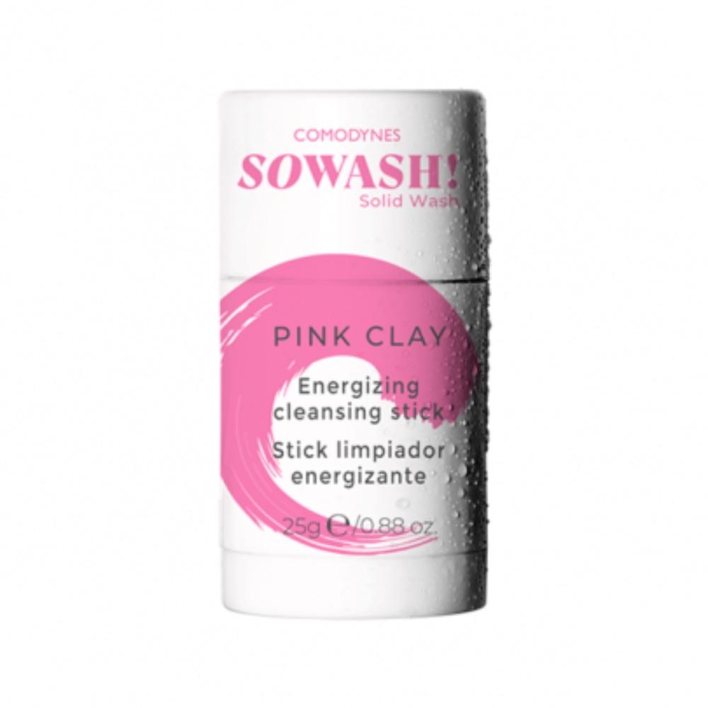 Comodynes SoWash! Energizing Cleansing Stick Pink Clay 25g