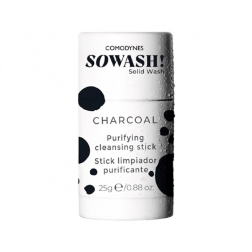 Comodynes SoWash! Purifying Cleansing Stick Charcoal 25g