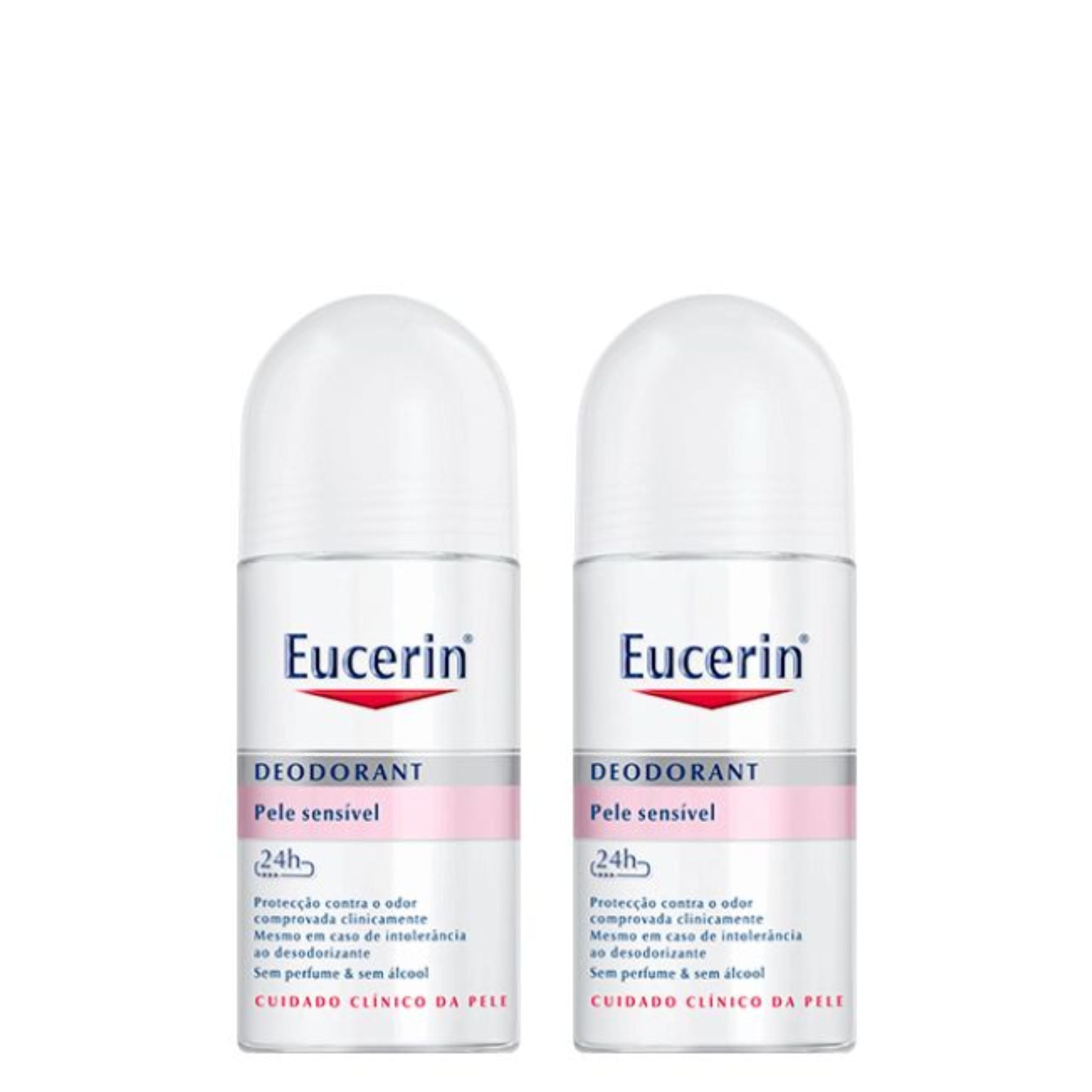 Eucerin Promo Pack: Eucerin Deodorant Sensitive Skin 24h Roll-On 50ml x2