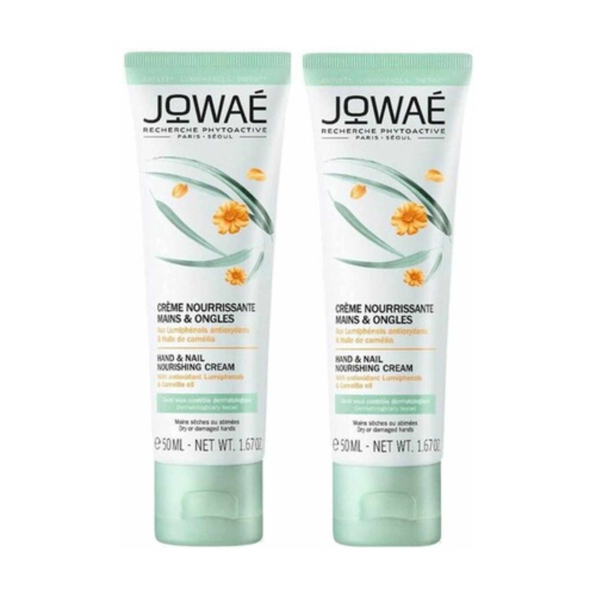 Jowaé Pack Promocional: Jowaé Creme Nutritivo Mãos e Unhas 2x50ml