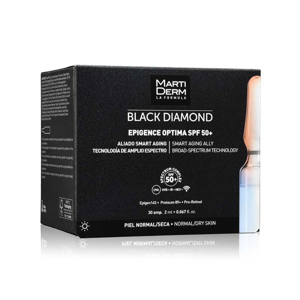 Martiderm Black Diamond Epigence Optima FPS50+ Ampolas x30