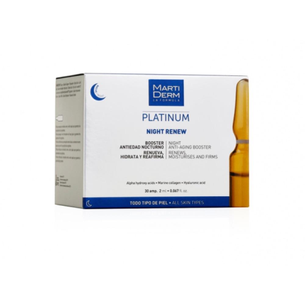 Martiderm Platinum Night Renew Ampolas 30x2ml + 5x2ml