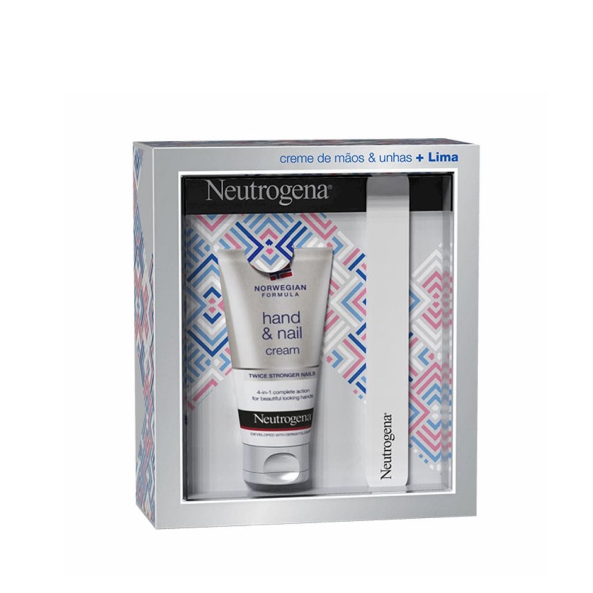 Neutrogena Pack Promocional: Neutrogena Creme de Mãos e Unhas 75ml + Lima