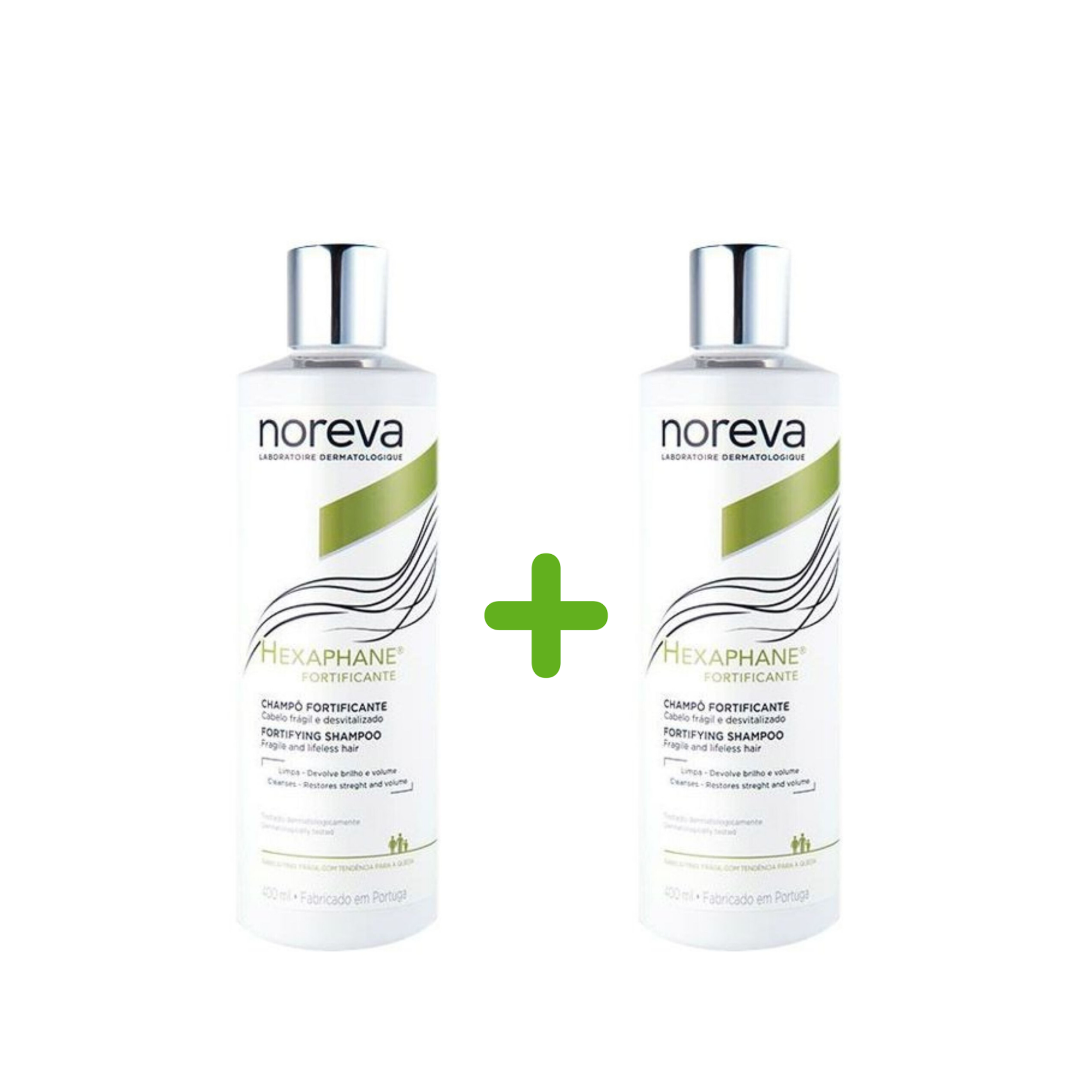Noreva Promo Pack: Noreva Hexaphane Fortifying Shampoo 2x400ml