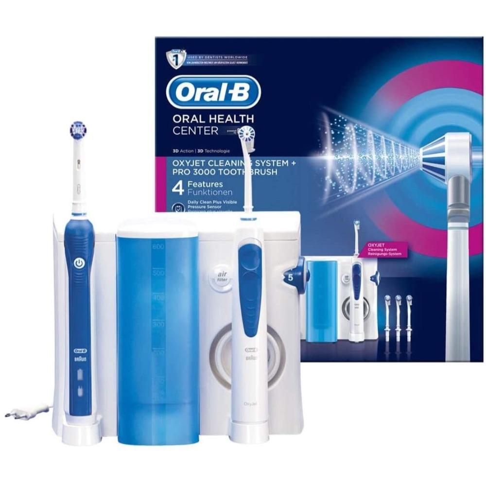 Oral-B Promo Pack: Oral-B Oxyjet Cleaning System + Oral-B Pro 2000 Electric Toothbrush