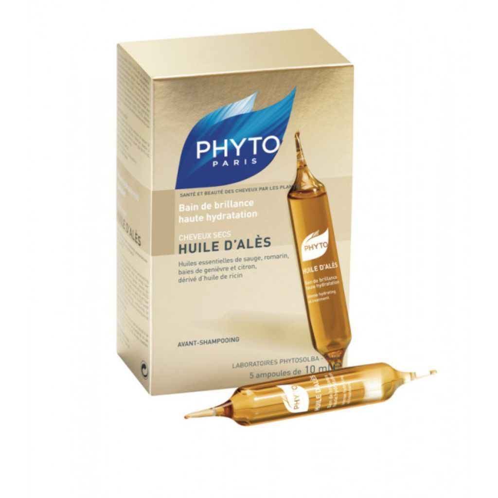 Phyto Huile D´Alés Ampolas Brilho e Hidratação 10mlx5