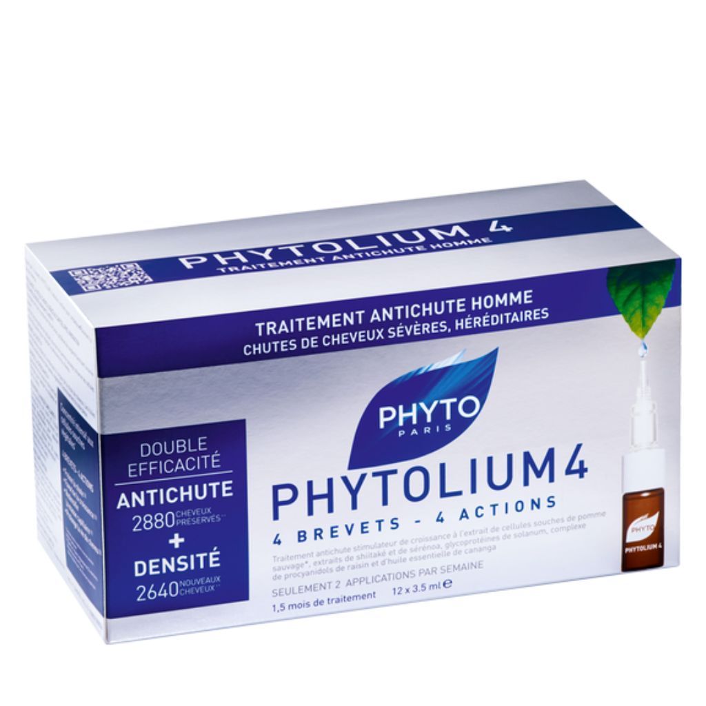 Phytolium 4 Growth-Stimulating Anti-Hair Loss Man Treatment 12x3,5ml