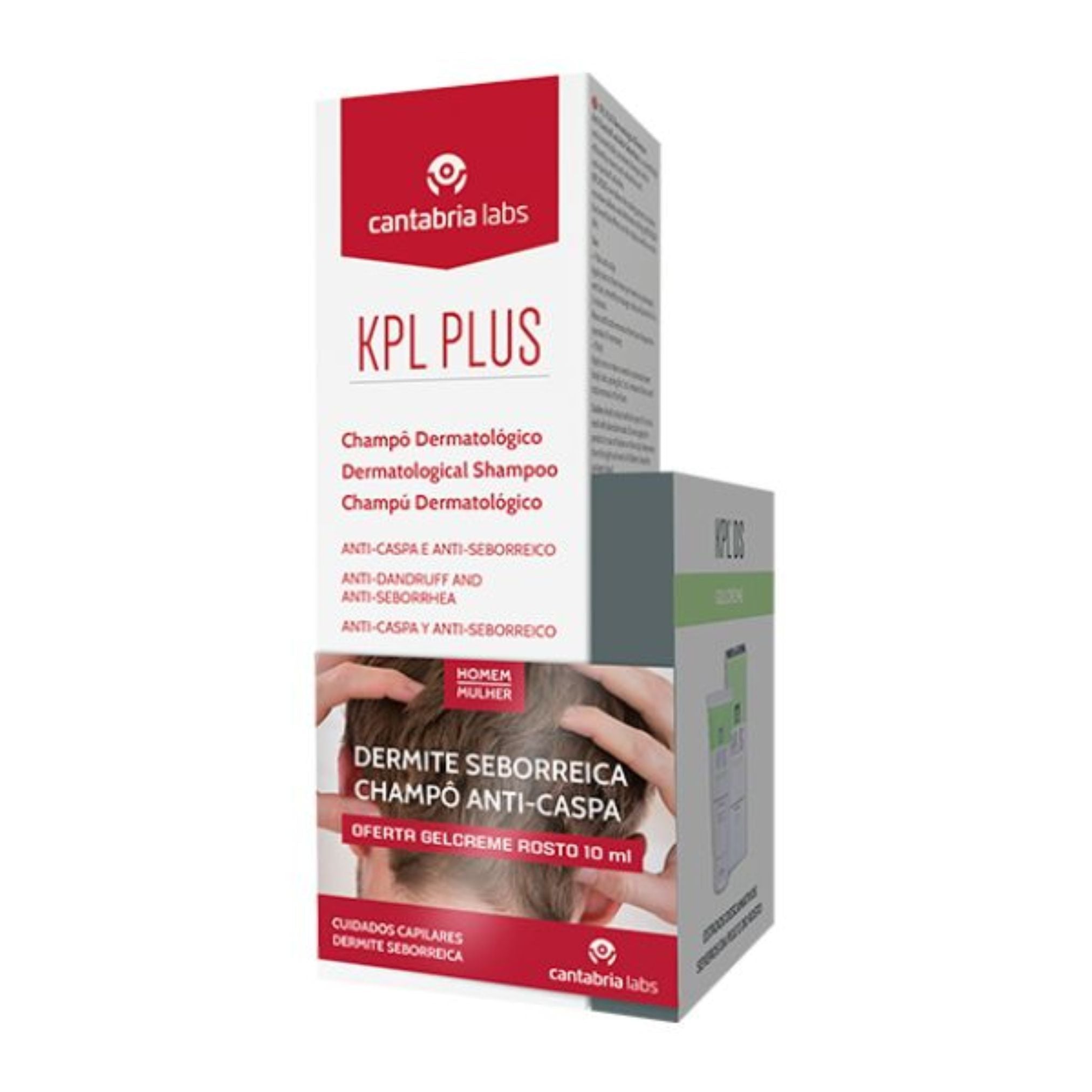 Promo Pack: KPL Plus Dermatological Anti-Seborrheic Anti-Dandruff Shampoo 200ml + KPL DS Severe Scaly Conditions Gel Cream 10ml