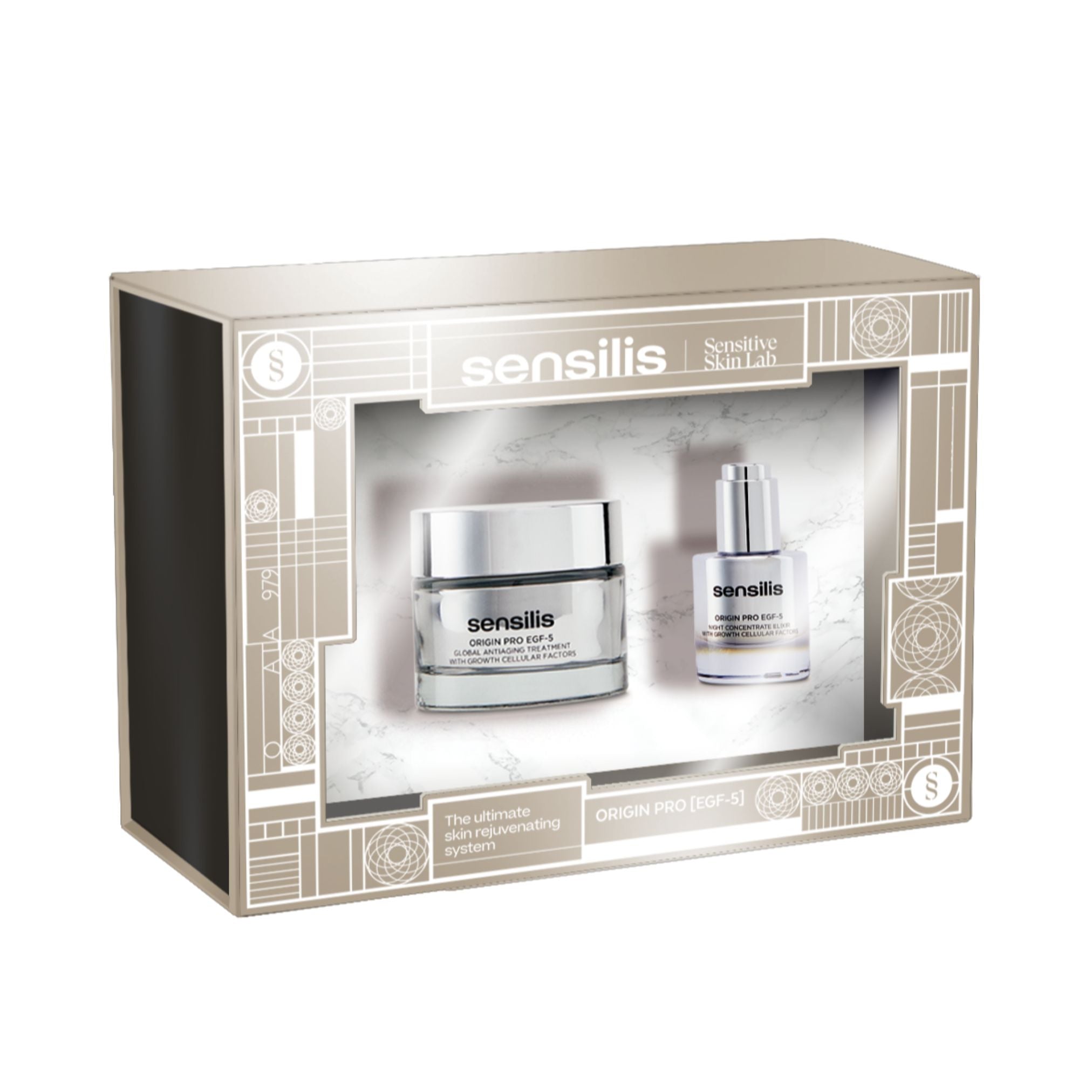Sensilis Promo Pack: Sensilis Origin Pro EGF-5 [Cream] 50ml + Sensilis Origin Pro EGF-5 [Night Elixir] 20ml