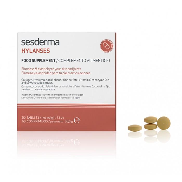 Sesderma Hylanses Food Supplement Skin Firmness & Elasticity Tablets x60