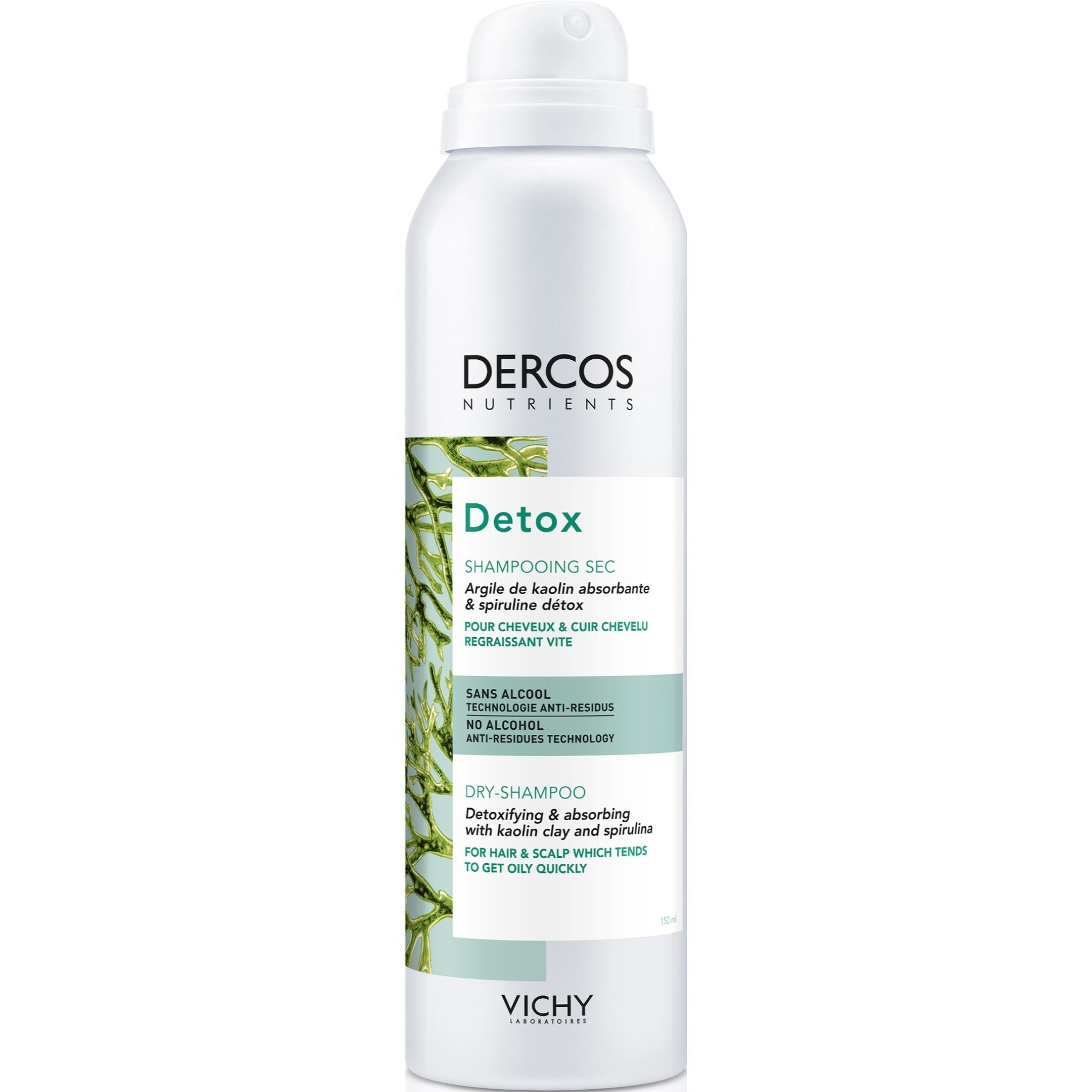 Vichy Dercos Nutrients Champô Seco Detox 150ml